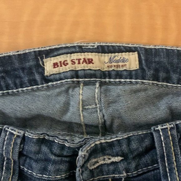 Big star women’s jean shorts Maddie size 28S - Picture 2 of 3